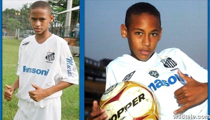 Tuổi thơ thiếu thốn của Neymar Jr