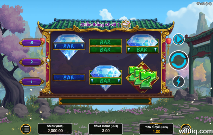 W88 mang đến một loạt các trò chơi Slot đa dạng